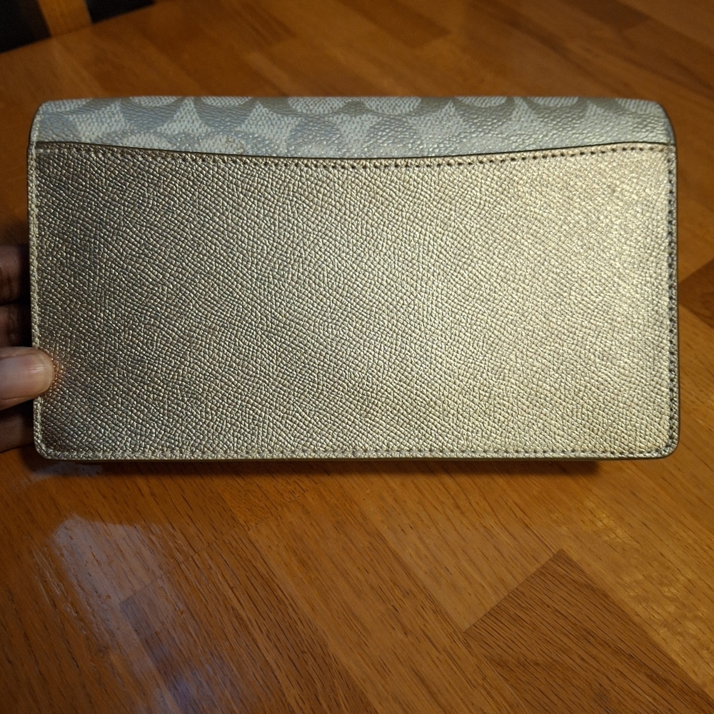 Coach Anna Foldover Clutch Crossbody NWT - Picture 16 of 16